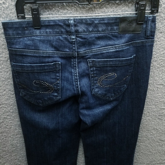 Esprit Women's 2 EDC Blue Straight Jeans 32" 32.5" 7.5" - Picture 8 of 12